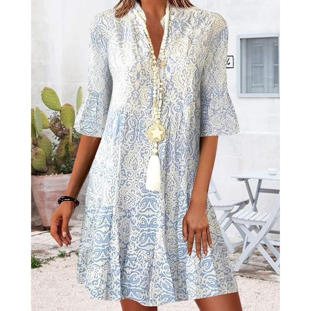 Marina | Damen Leichtes Sommer Minikleid