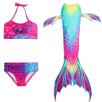 Mariselle Zeemeerminstaart Bikini Zwemset Voor Meisjes - KidsKorner