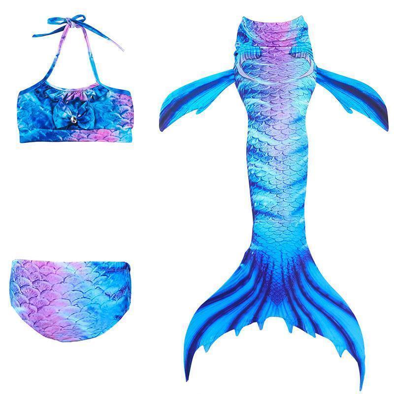 Mariselle Zeemeerminstaart Bikini Zwemset Voor Meisjes - KidsKorner