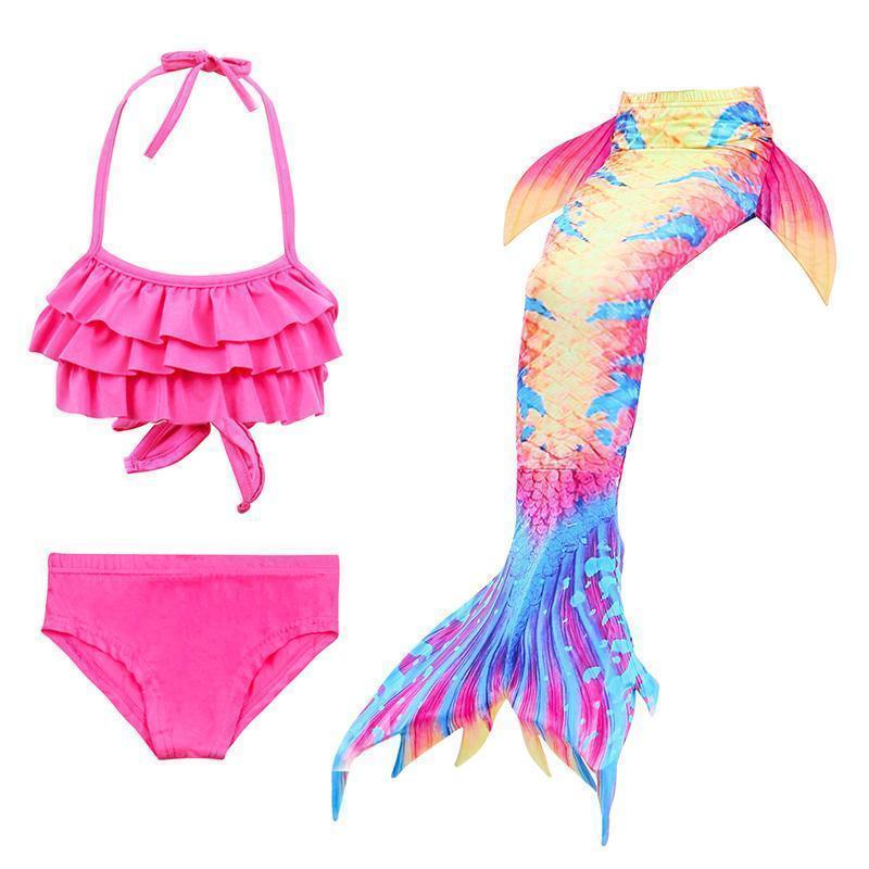 Mariselle Zeemeerminstaart Bikini Zwemset Voor Meisjes - KidsKorner