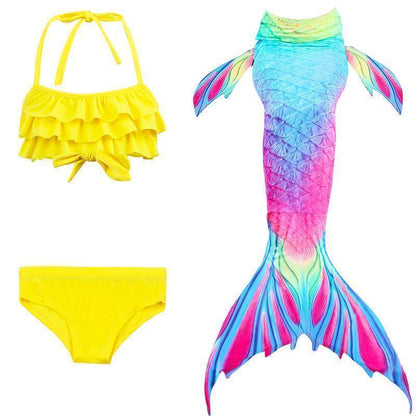 Mariselle Zeemeerminstaart Bikini Zwemset Voor Meisjes - KidsKorner