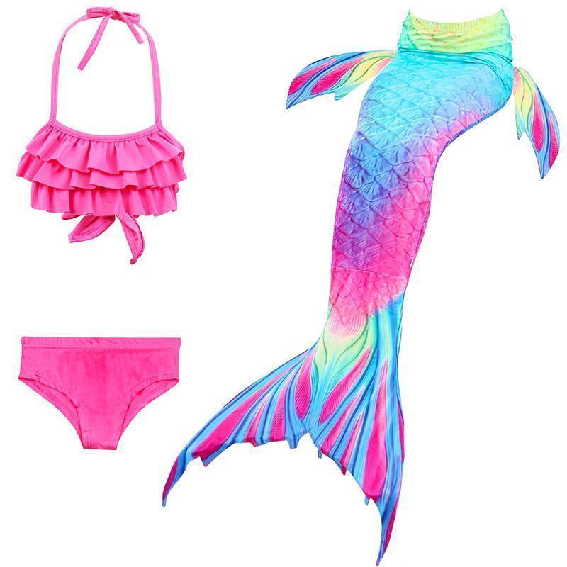 Mariselle Zeemeerminstaart Bikini Zwemset Voor Meisjes - KidsKorner