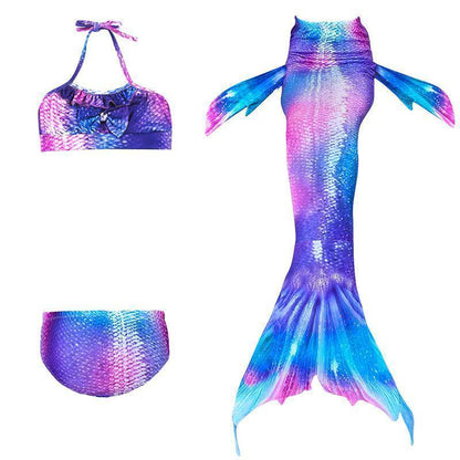 Mariselle Zeemeerminstaart Bikini Zwemset Voor Meisjes - KidsKorner