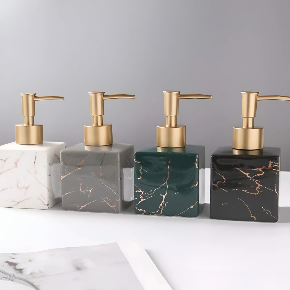 Marmor Seifenspender für Küche oder Badezimmer | Marmora