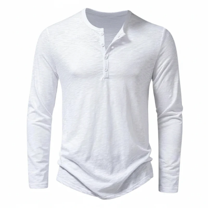 Maro | Herren Henley Shirt Mit Kragen