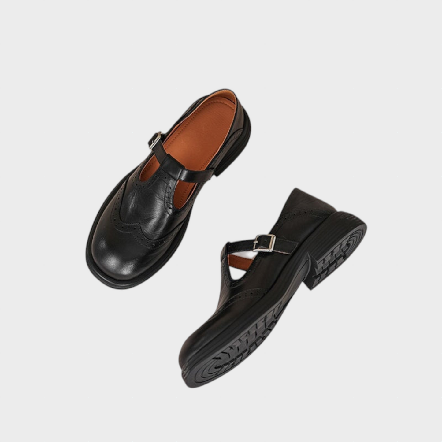 CAPITULINO | Elegantit nahkaiset Mary Jane - Kengät