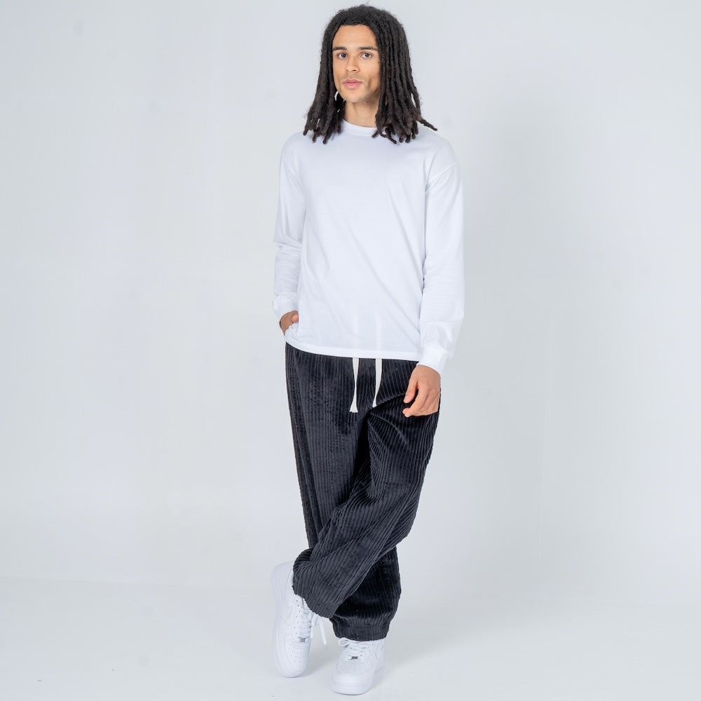 Kaviro | Vintage Cordhose mit Lockerem Schnitt