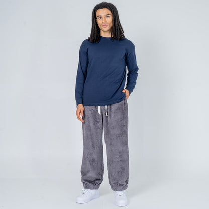 Kaviro | Vintage Cordhose mit Lockerem Schnitt