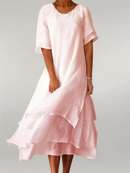 Maya Dress with Elegant Ruffles