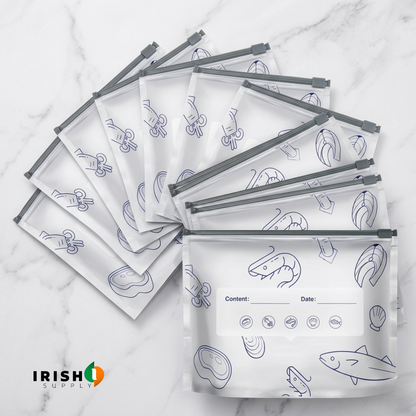FREEZEFRESH Reusable Anti-Spoilage Food Storage Bag (10 pieces)