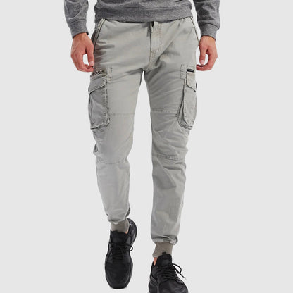 Joshua | Men's Slim Fit Cargo Pocket Casual Pants