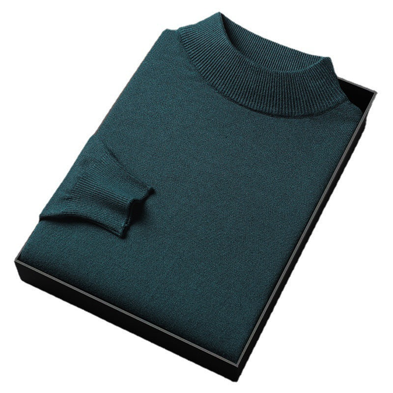 Image of Men's Mock Neck Regular Fit Sweater