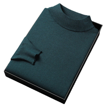 Image of Men's Mock Neck Regular Fit Sweater