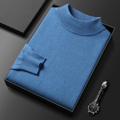 Image of Men's Mock Neck Regular Fit Sweater