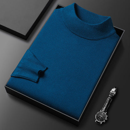Image of Men's Mock Neck Regular Fit Sweater