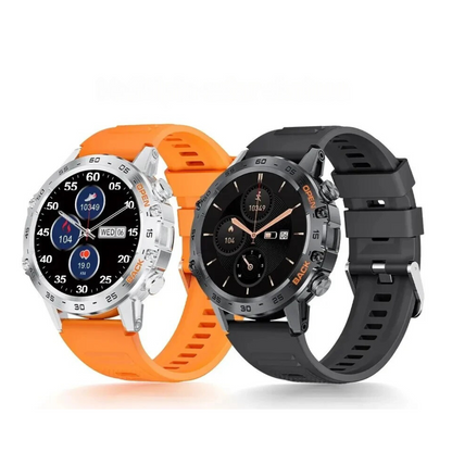 Smartwatch til mænd med avanceret fitness og Bluetooth