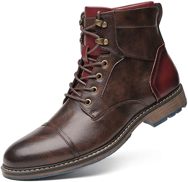 Men’s Leather Boots – Zip & Lace | Rugged