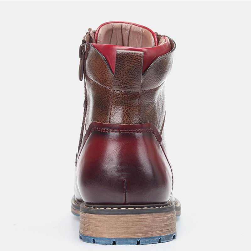 Men’s Leather Boots – Zip & Lace | Rugged
