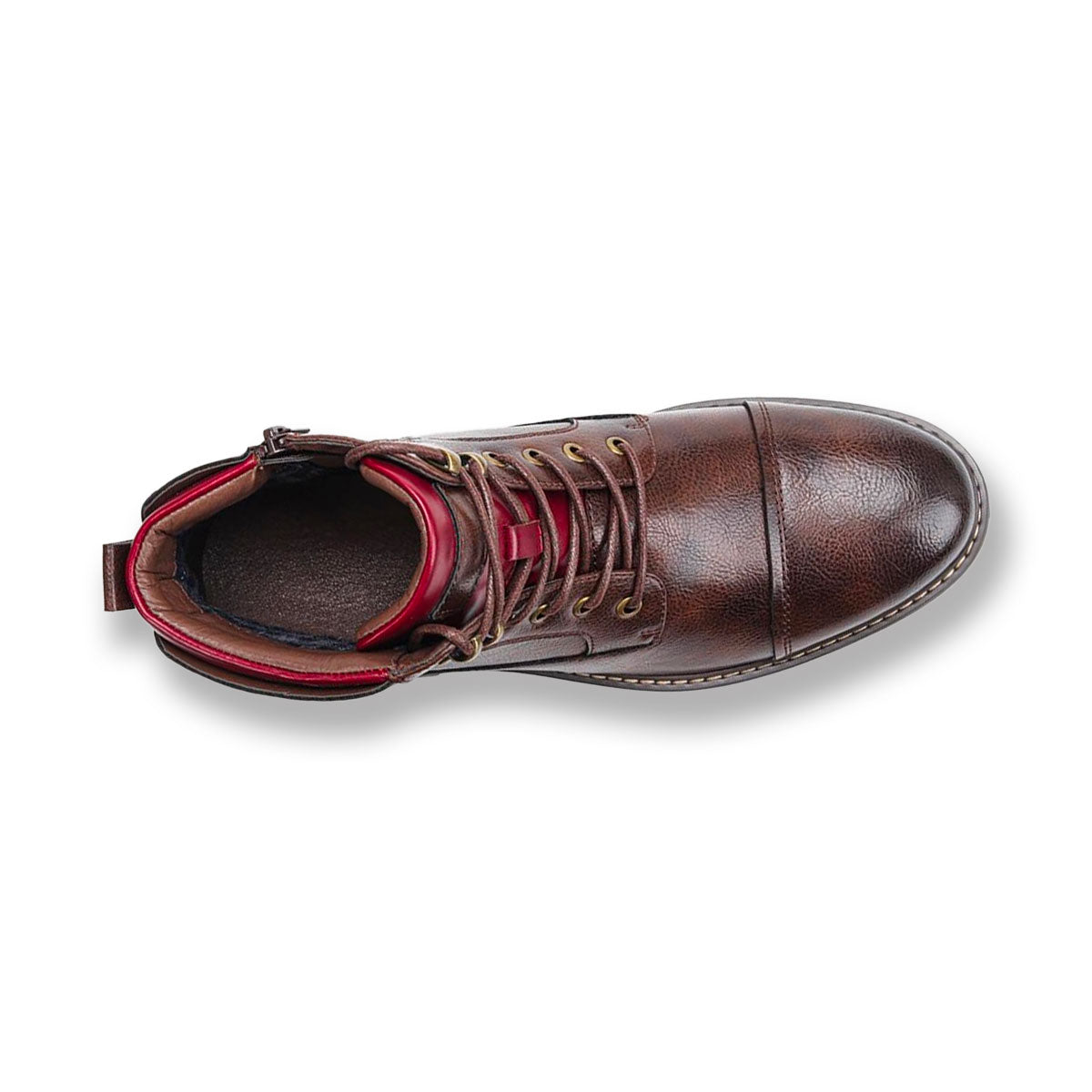 Men’s Leather Boots – Zip & Lace | Rugged