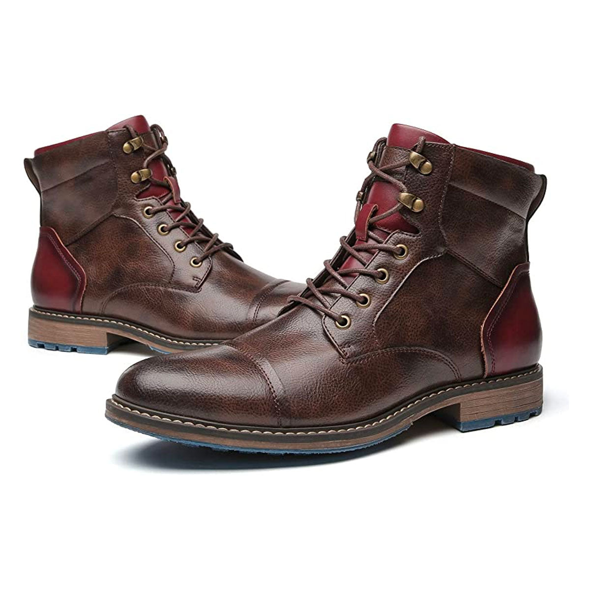Men’s Leather Boots – Zip & Lace | Rugged