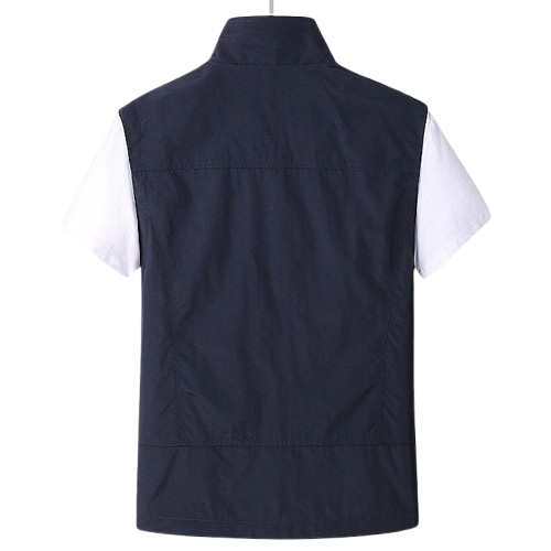 Men’s Lightweight Outdoor Gilet – Multi-Pocketed For Daily Wear
