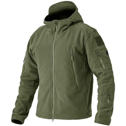 Men's Fleece Outdoor Jacket Warm Comfortable Hiking Coat
