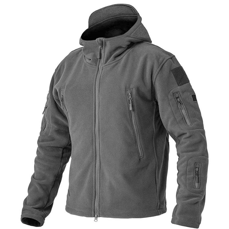 Men's Fleece Outdoor Jacket Warm Comfortable Hiking Coat