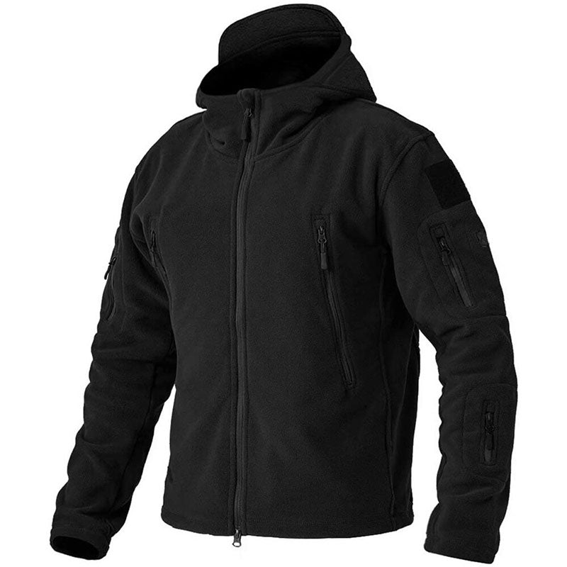 Men's Fleece Outdoor Jacket Warm Comfortable Hiking Coat