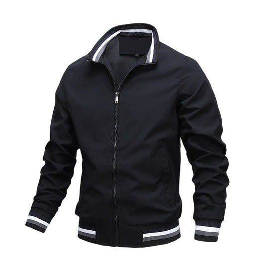 George | Men's Zip Up Casual Classic Bomber Jacket