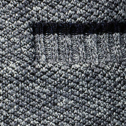 Men's sweater with V-neck - Aspen-Light Grey-S-State of Style