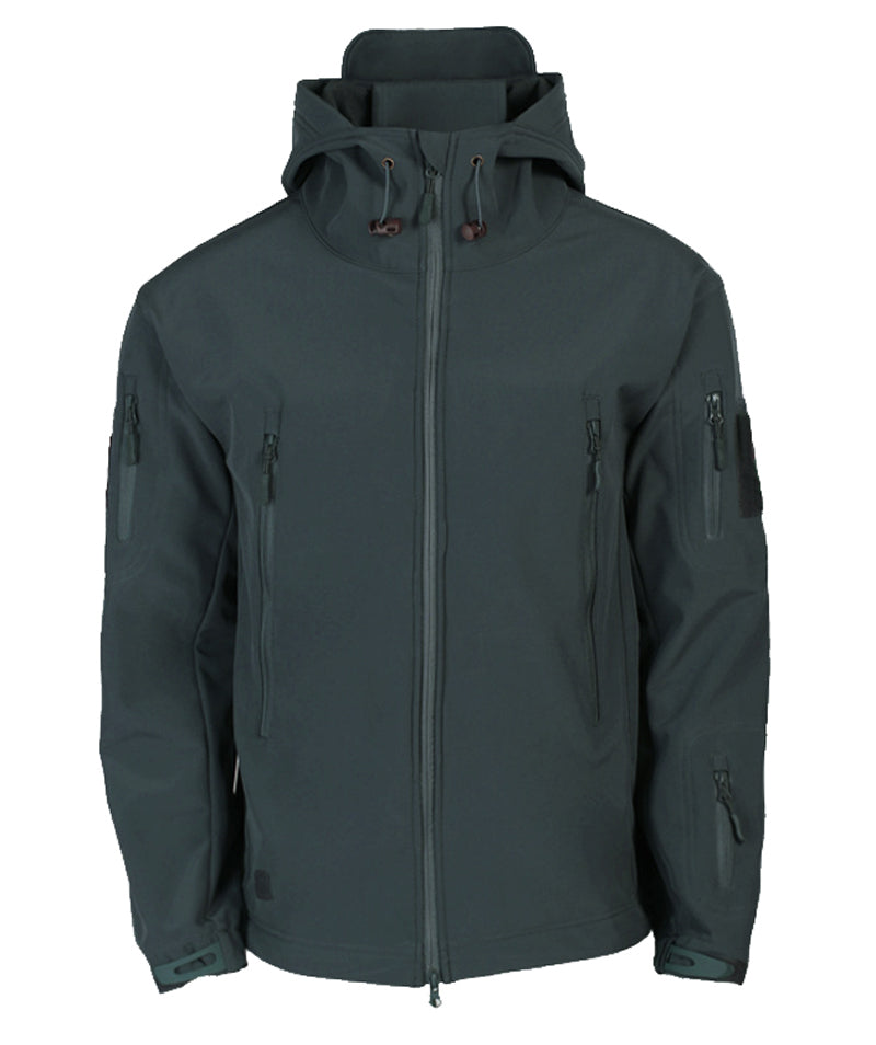 Bellivaro | Herre Taktisk Vandtæt Softshell Jakke | Vindafvisende Outdoor Med Hætte