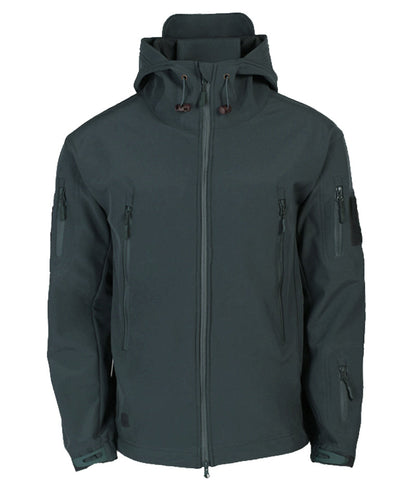 Bellivaro | Herre Taktisk Vandtæt Softshell Jakke | Vindafvisende Outdoor Med Hætte
