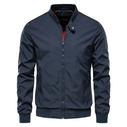 David | Men's Zip Up Classic Bomber Jacket