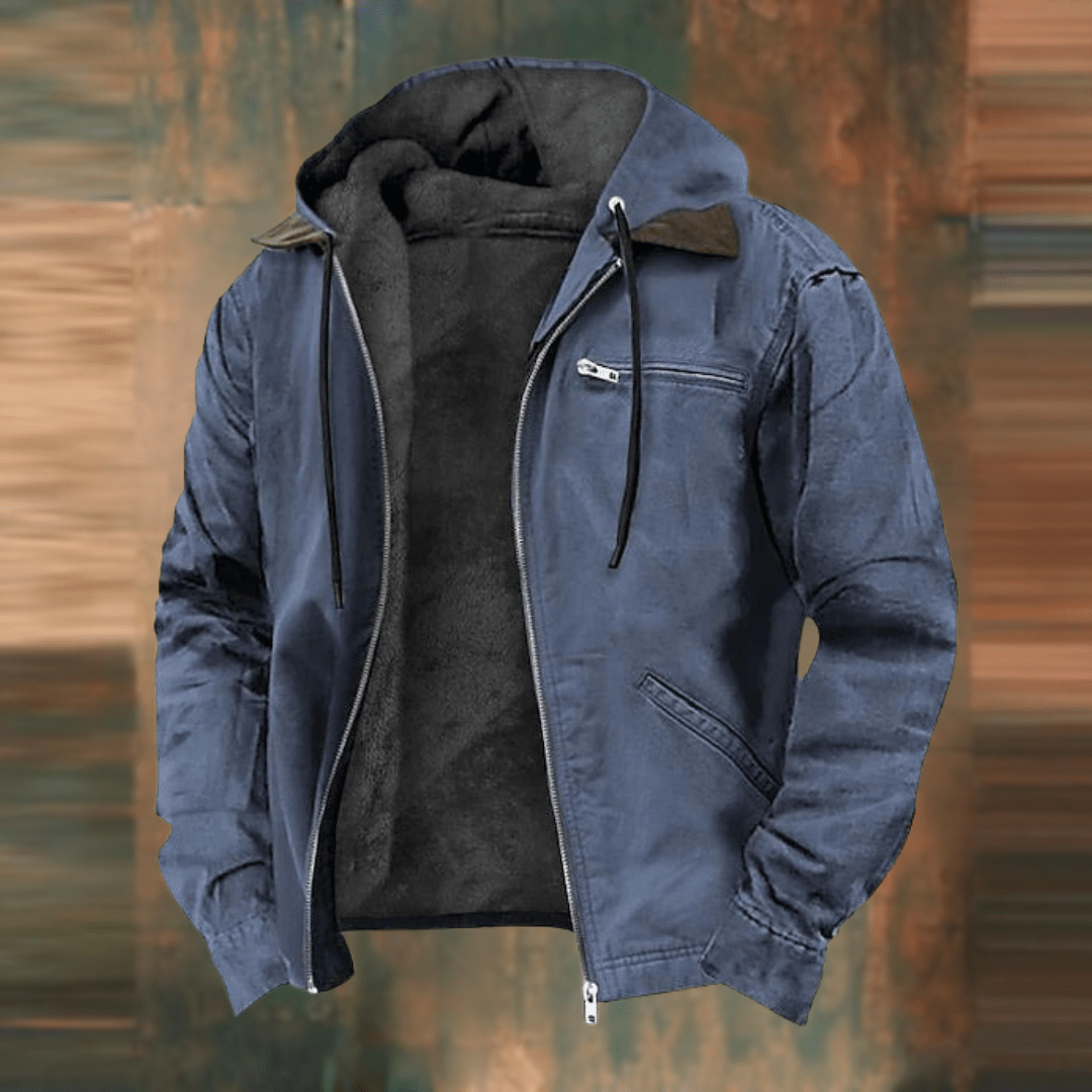 Vintage Bomber Winterjacke Herren | Kurz
