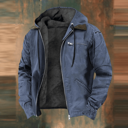 Vintage Bomber Winterjacke Herren | Kurz