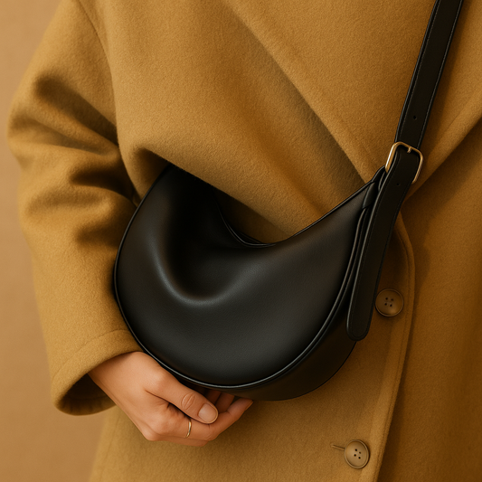 Sac Bandoulière Élégant en Similicuir Minimaliste pour Femmes avec Design Intemporel 1