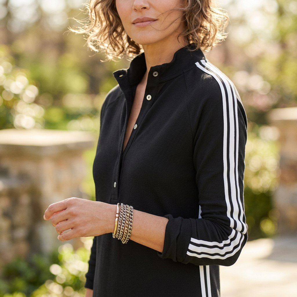 Mirta Visconti™ Abito maxi elegante a maniche lunghe