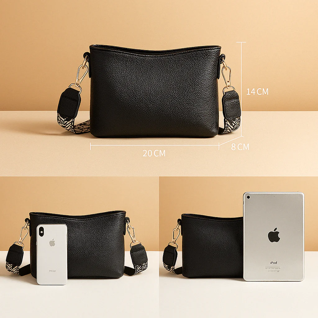 Mia | Sacoche Élégante pour Femme avec Bandoulière Réglable | Design Compact pour Confort Quotidien 2