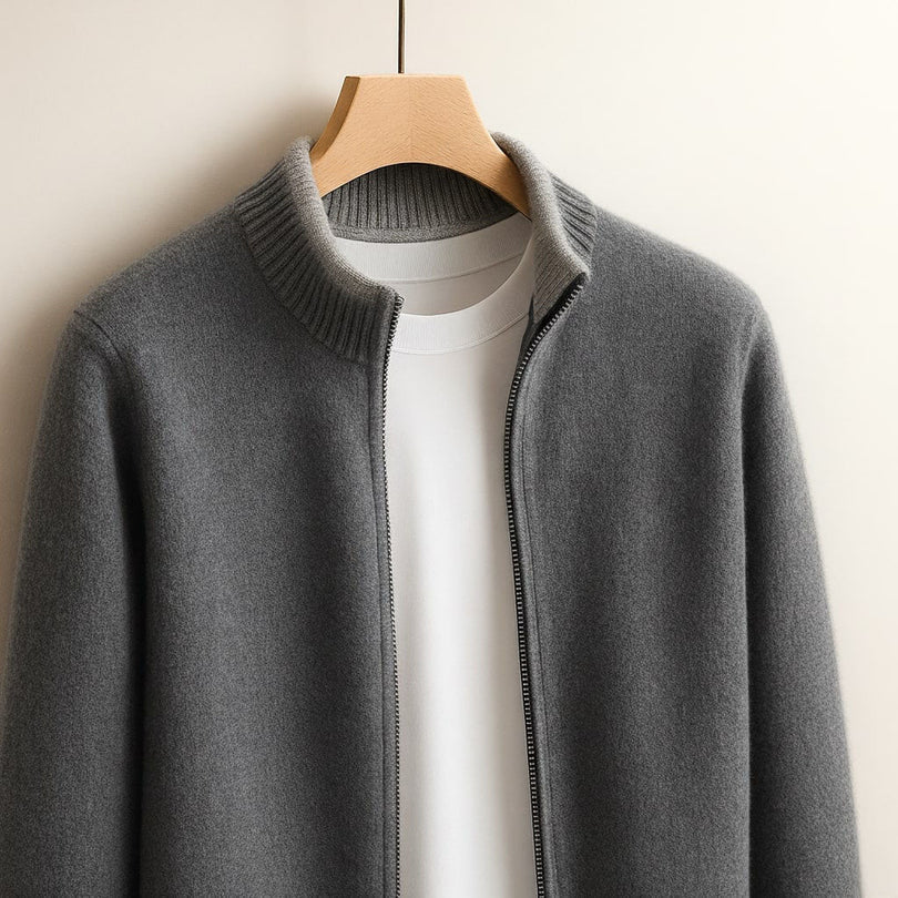 Duval Paris™ | Élégant cardigan en cachemire