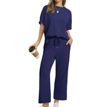 Monica Everyday Comfort Set - styled view of breathable everyday wear set