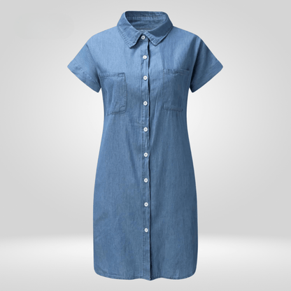 Héloïse – Robe chemise midi femme