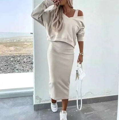 Madison | Women Off-Shoulder top z skirt