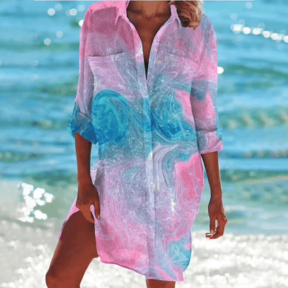 Léna – Blouse à imprimé femme
