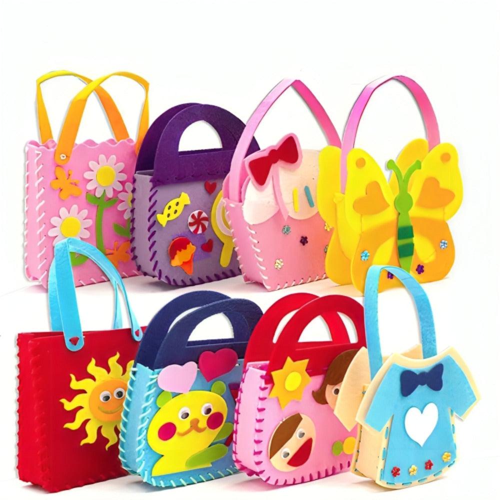 Naaiset Voor Kinderen - DIY Handtas Knutselset - 6 Tot 12 Jaar - Ukkenhuis