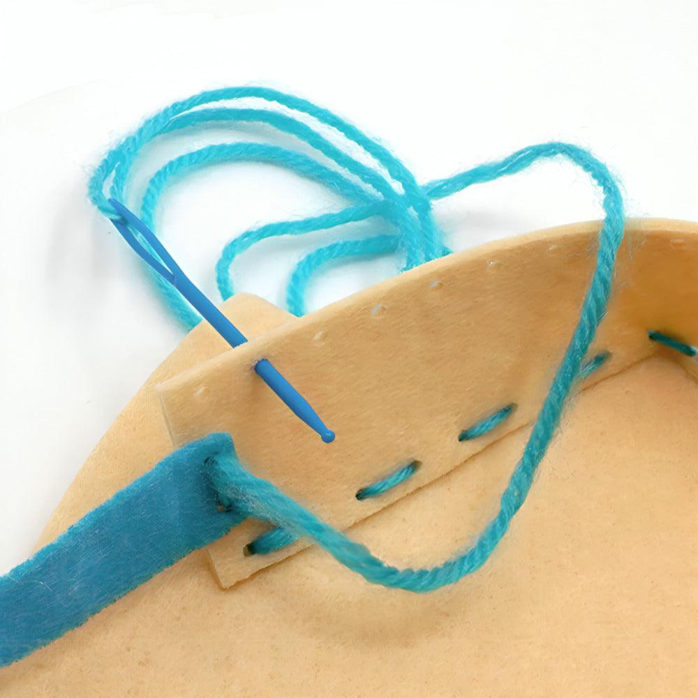 Naaiset Voor Kinderen - DIY Handtas Knutselset - 6 Tot 12 Jaar - Ukkenhuis