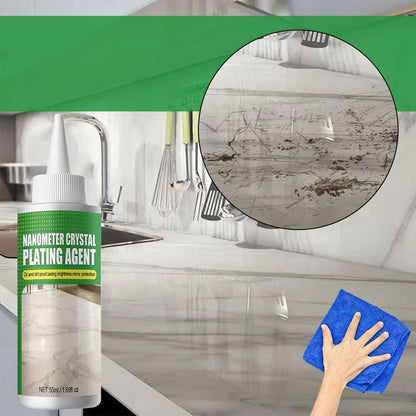 NanoShine Stone Coating – Directe hoogglans afwerking voor marmer, graniet en meer