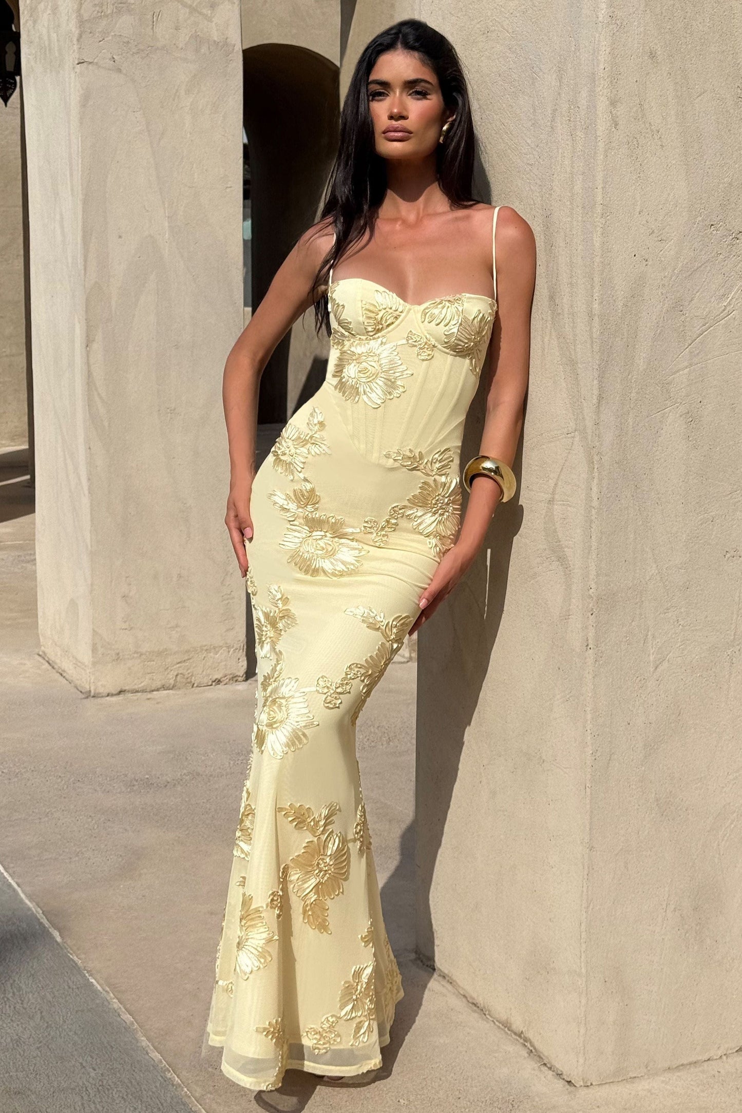 Velour - Robe maxi