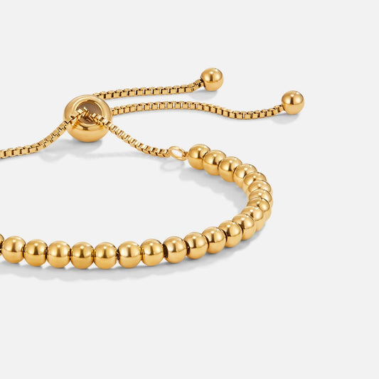 AISHA | STILIGT BEADAT GULDBRACELET