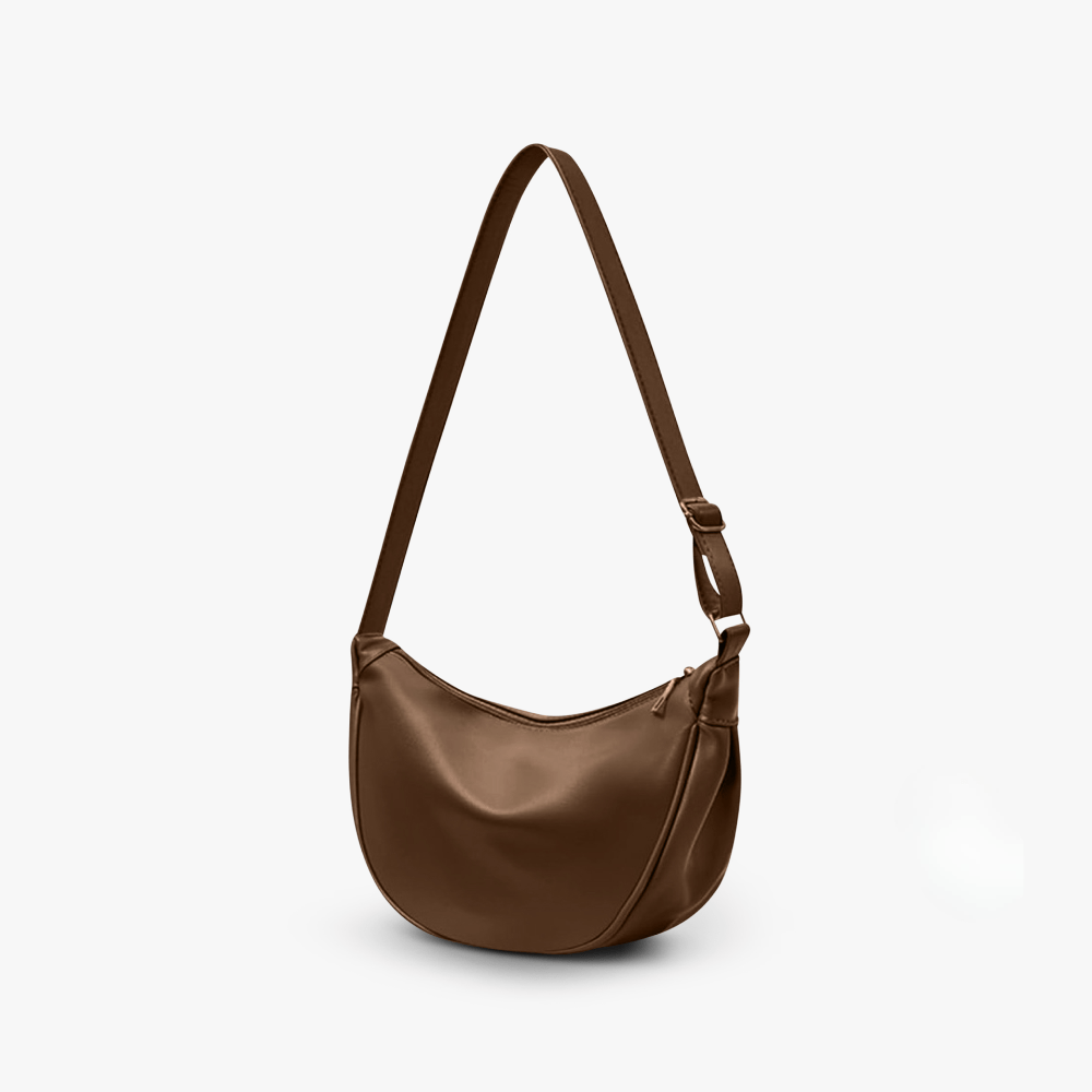 Nina | Bolsa de Couro Pequena Prática para Viagem Estilosa