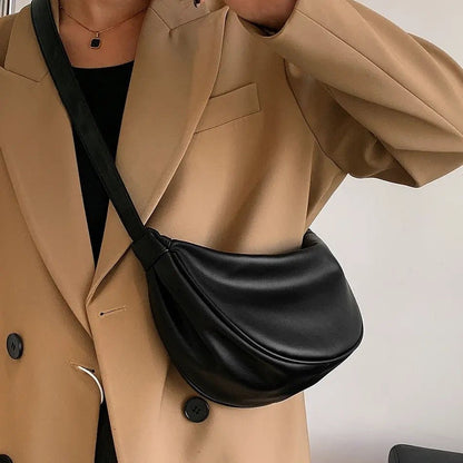 Nina | Bolsa de Couro Pequena Prática para Viagem Estilosa